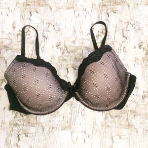 Gilligan & O’Malley Lace Overlay Nursing Bra 34C